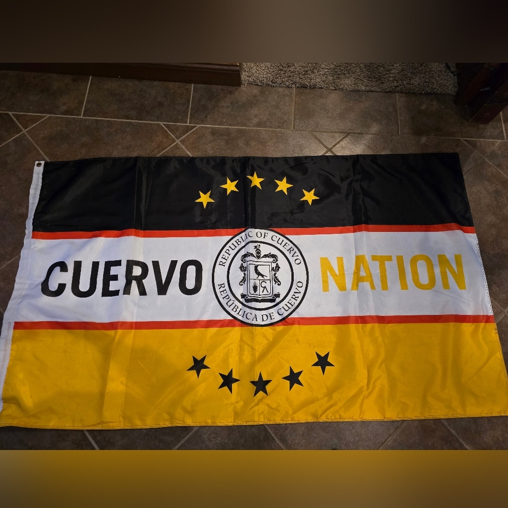 Large Cuervo Nation Flag